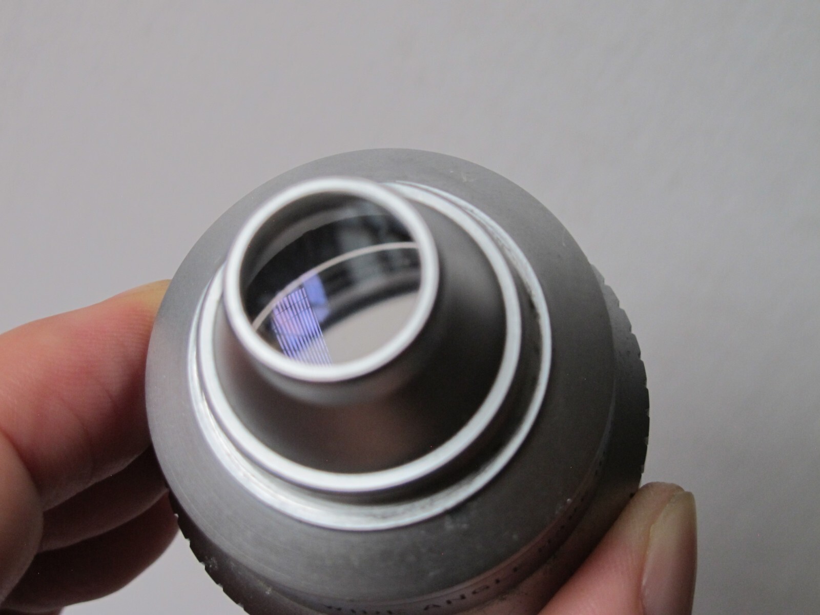 Vintage Metal Bell & Howell 1 1/2 X Wide Angle Lens Attachment, 28mm Threads