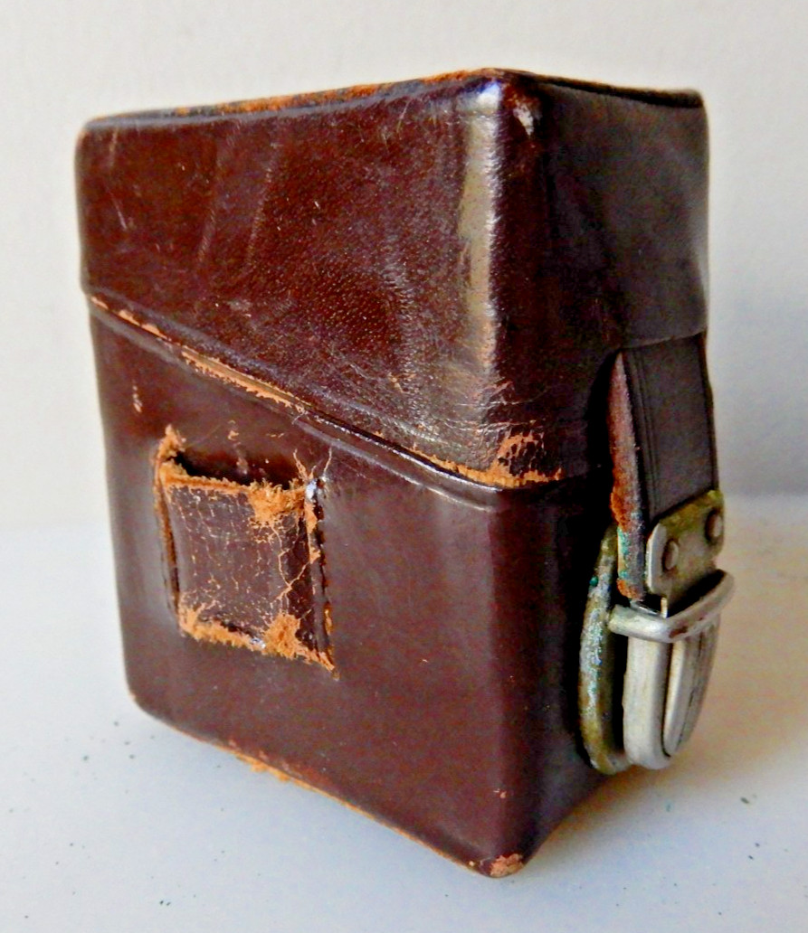 Kodalux Exposure Meter made in Germany c.1955 with Original Leather Case