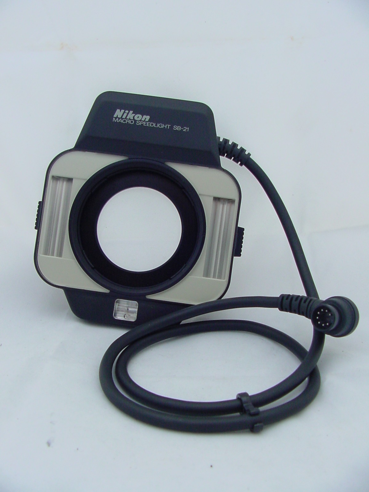 NIKON SB-21A (SB-21 w/ AS-12) Ring Flash, Diffuser, UR-3 Adapter, AS-6 Converter