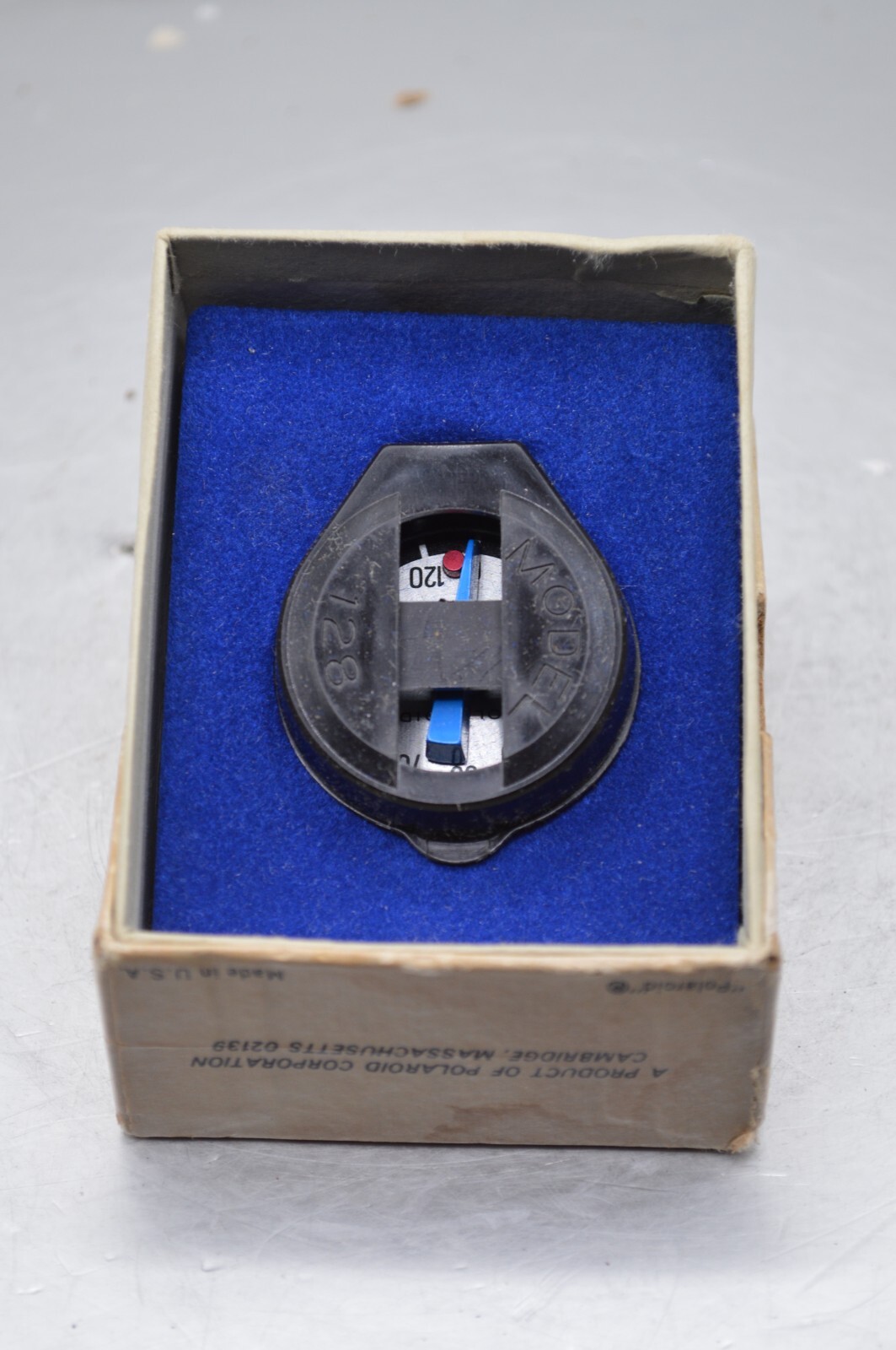 Vintage Polaroid Development Timer – Model #128 w/box.
