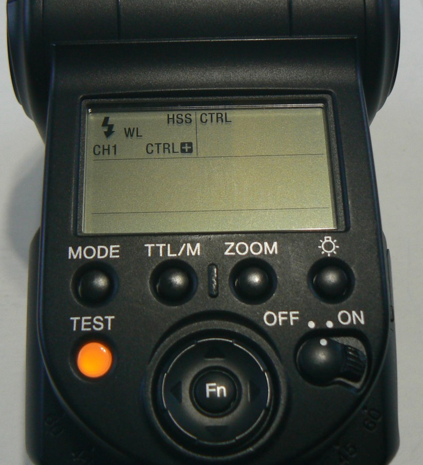 Sony HVL-F43AM Camera Hot Shoe Flash with Slide Out Diffuser – Works TESTED