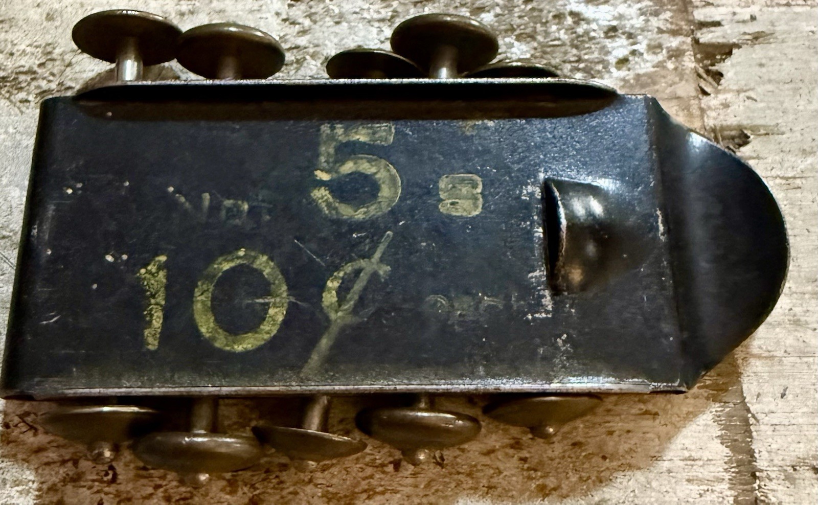 RARE Antique 620 Film Metal Film Spools IN ORIG CASE 5 for 10 Cents Kodak
