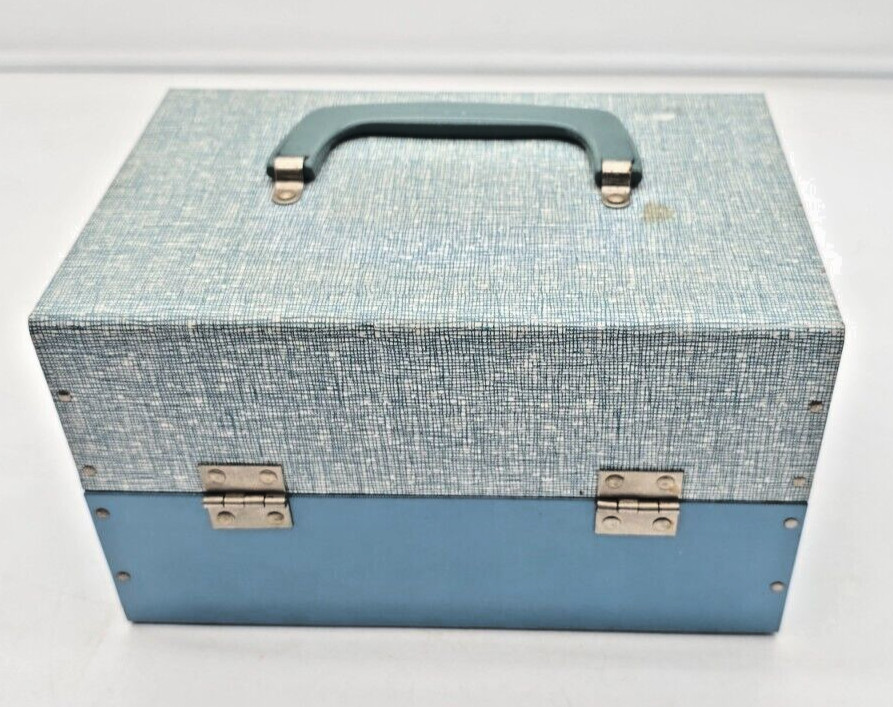 SCHERER Reel To Reel Metal Carrying Case (Holds 12 Canisters) w/ 1 Scherer Reel