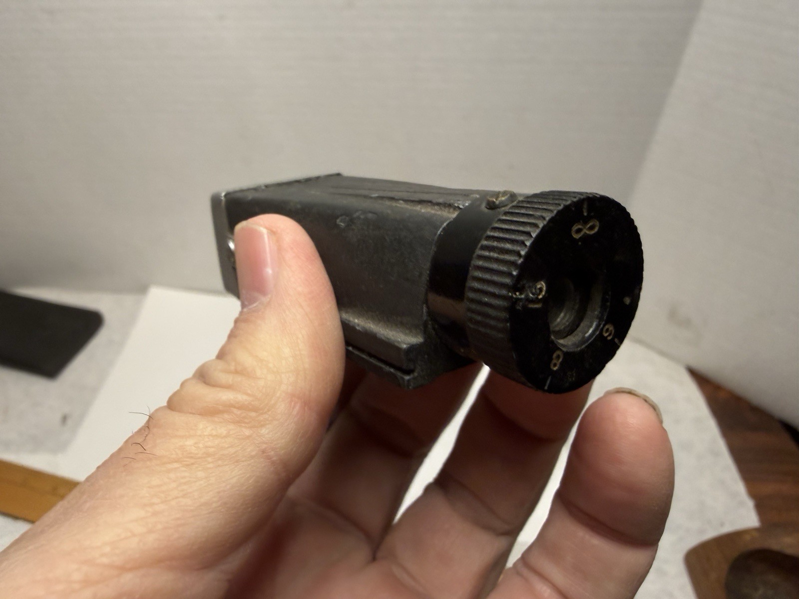 Graflex Optical Tube Viewfinder Body Vintage Press Camera Accessory