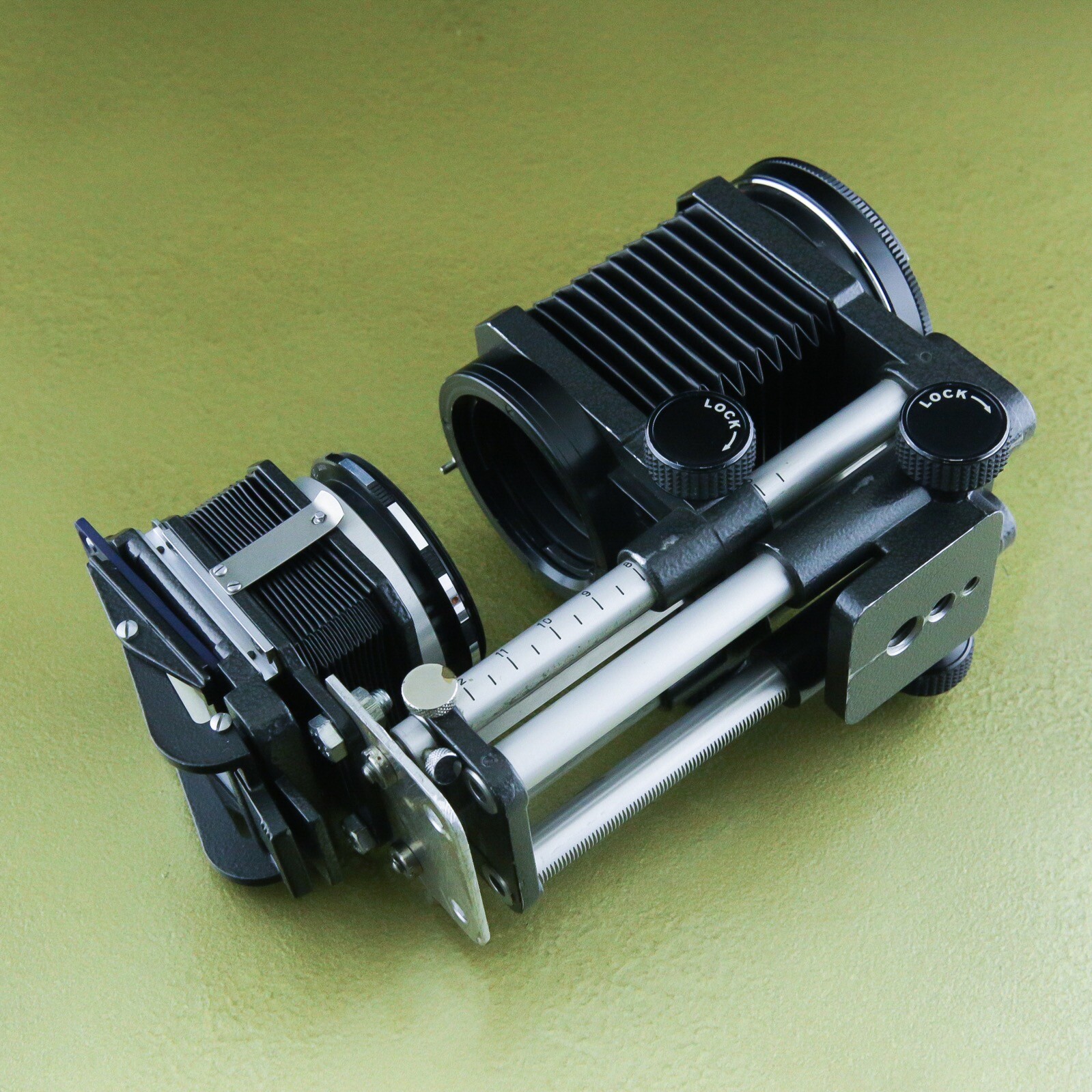 MINOLTA MD NOVOFLEX MACRO DIA SET BELLOWS RAIL RACK TUBES slide ☆☆☆