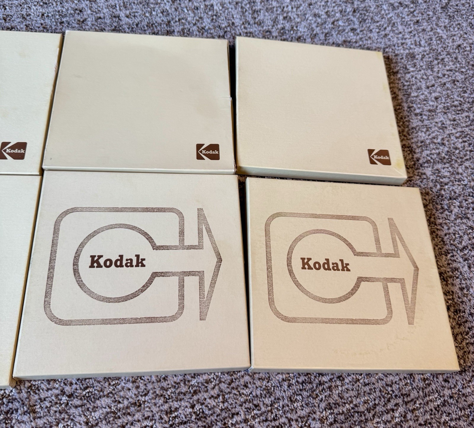 Lot of 8 Kodak Super 8 8mm Movie Reel 400 ft Feet Empty Reels Unmarked Box VTG