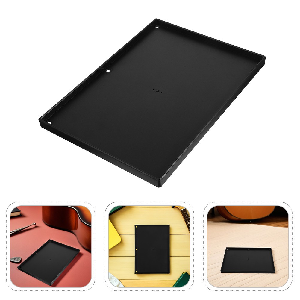 2Pcs Compact Projector Tray for Tripod Stable Black Plastic Stand Accessories