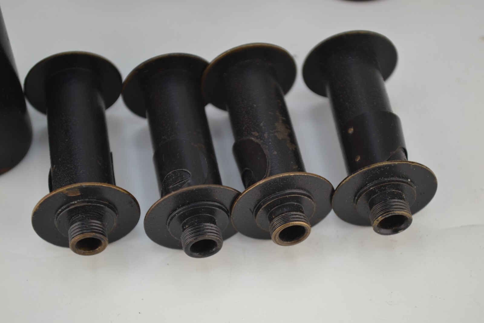 SET OF FOUR SOVIET USSR METALLIC RELEASE SPOOLS