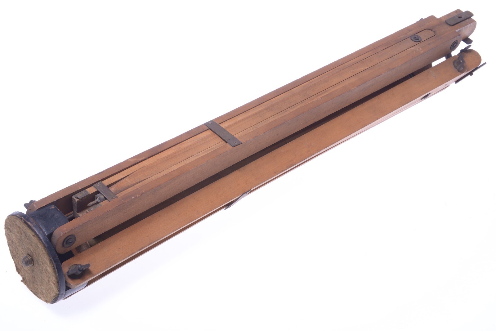 ✅ ANTIQUE WOOD TRIPOD 134CM, 52.75″ GLASS PLATE 9x12cm LARGE FORMAT FIELD CAMERA
