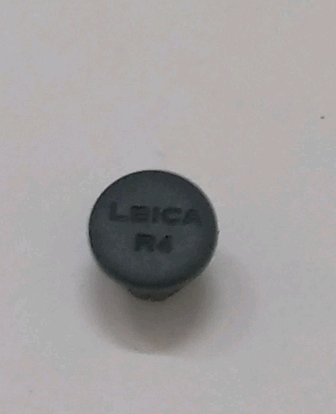 Leitz Leica R 4 Flash Sync Point Nipple/ Plug Original Used Spare Part.