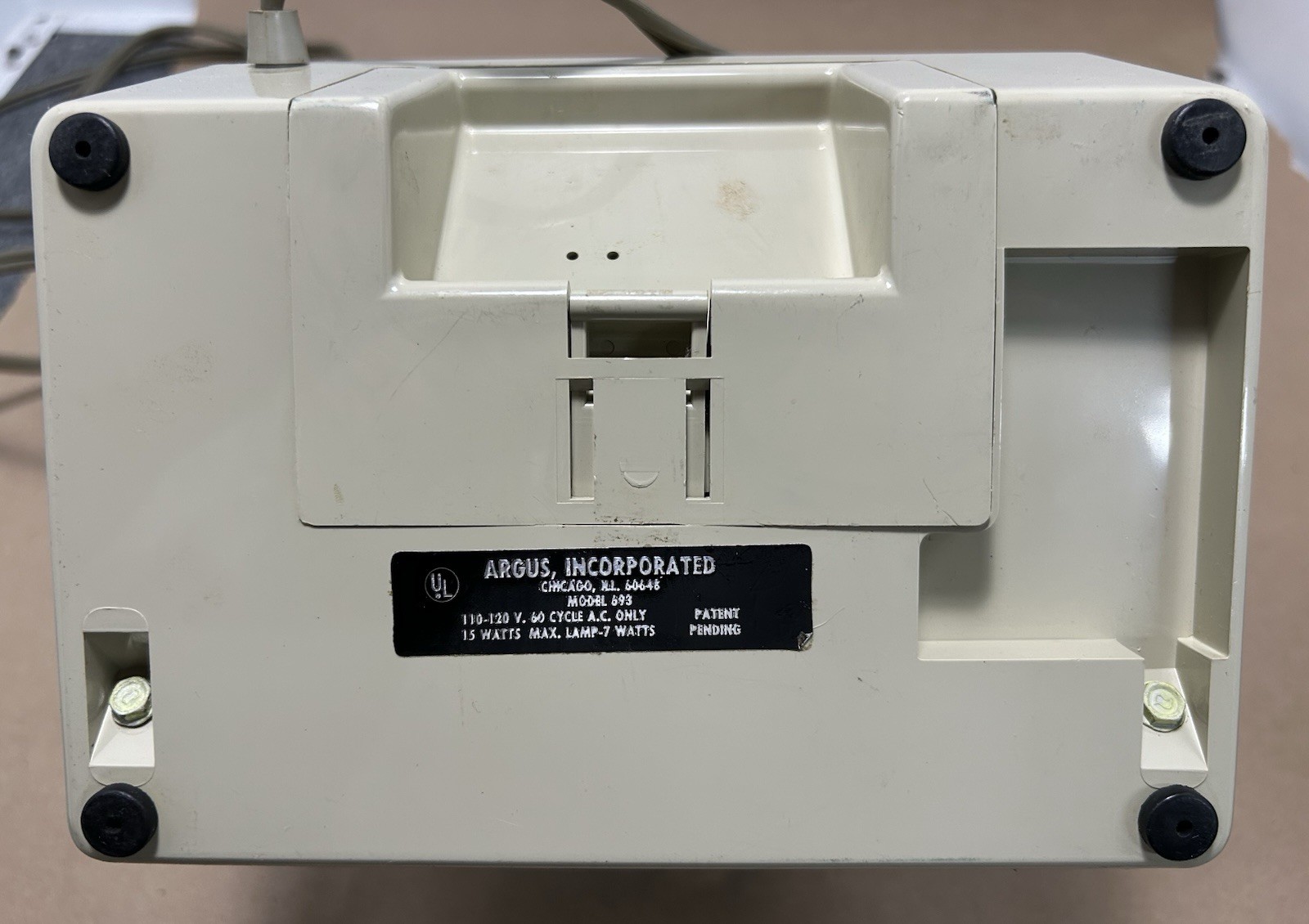 VINTAGE ARGUS 693 ELECTROMATIC SLIDE SORTER VIEWER