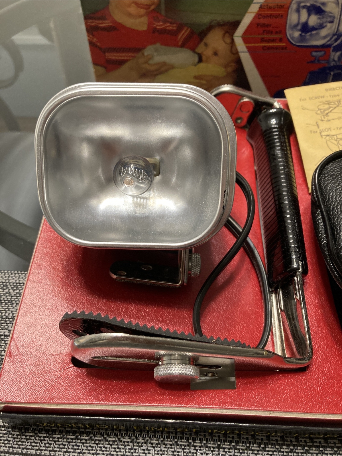 VTG GE Acme-Lite Cameralite Super8 Complete Kit #71 Top Mount TESTED WORKS