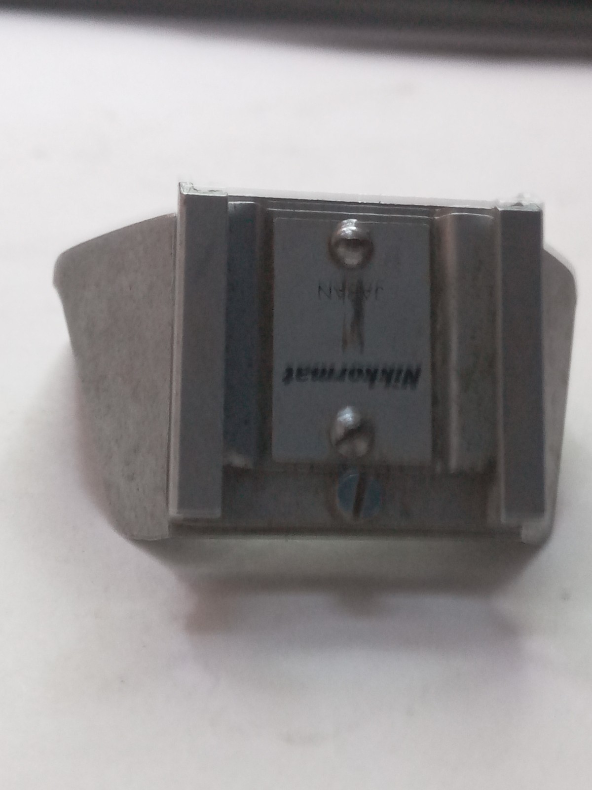 Nikon Nikkormat / Nikomat Silver Cold Shoe Attachment Used Spare Part As Is