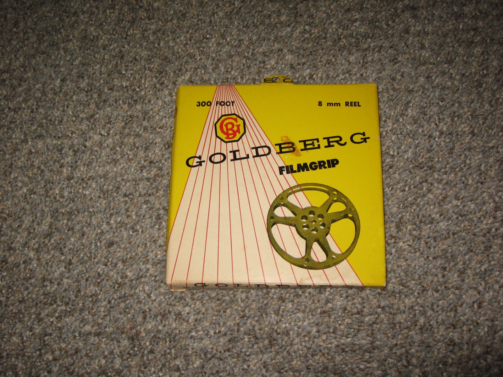 Vintage Goldberg 8mm 300′ filmgrip No. 3R8