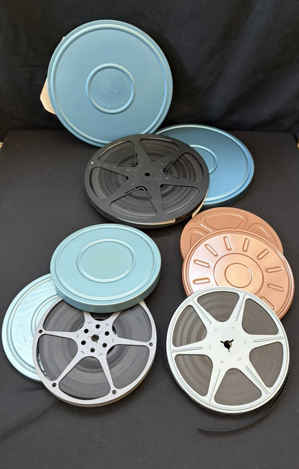 VTG 8mm Home Movie Film Reels Lot of 3 Unwatched 1950s-1960s California Chicago