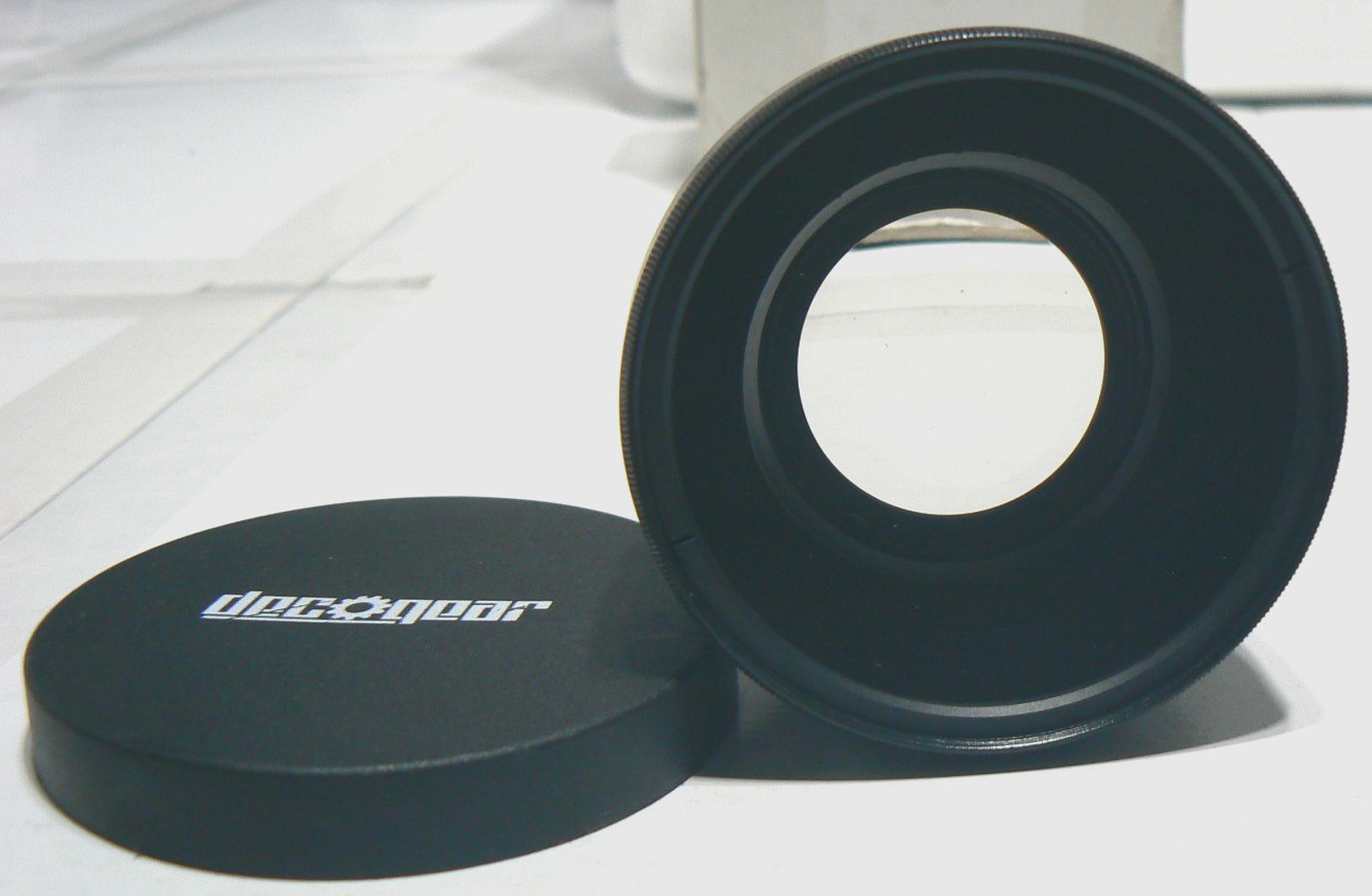 Deco Gear Pro Series 58mm HD 0.43X Wide Angle Macro Threaded Lens +Both End Caps