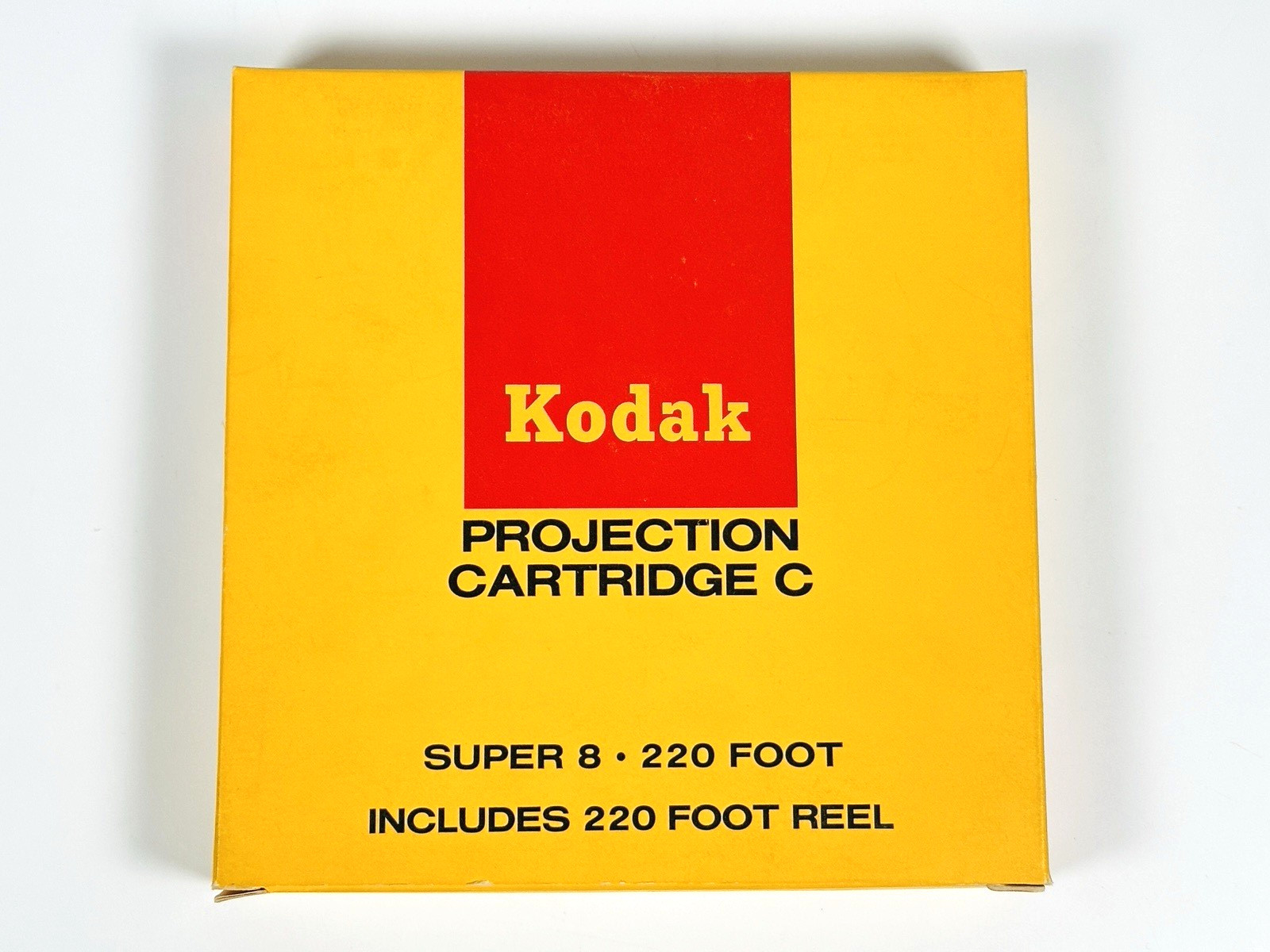 Vintage Kodak Super 8 Movie Projection Cartridge C with 220-Foot Reel – NOS