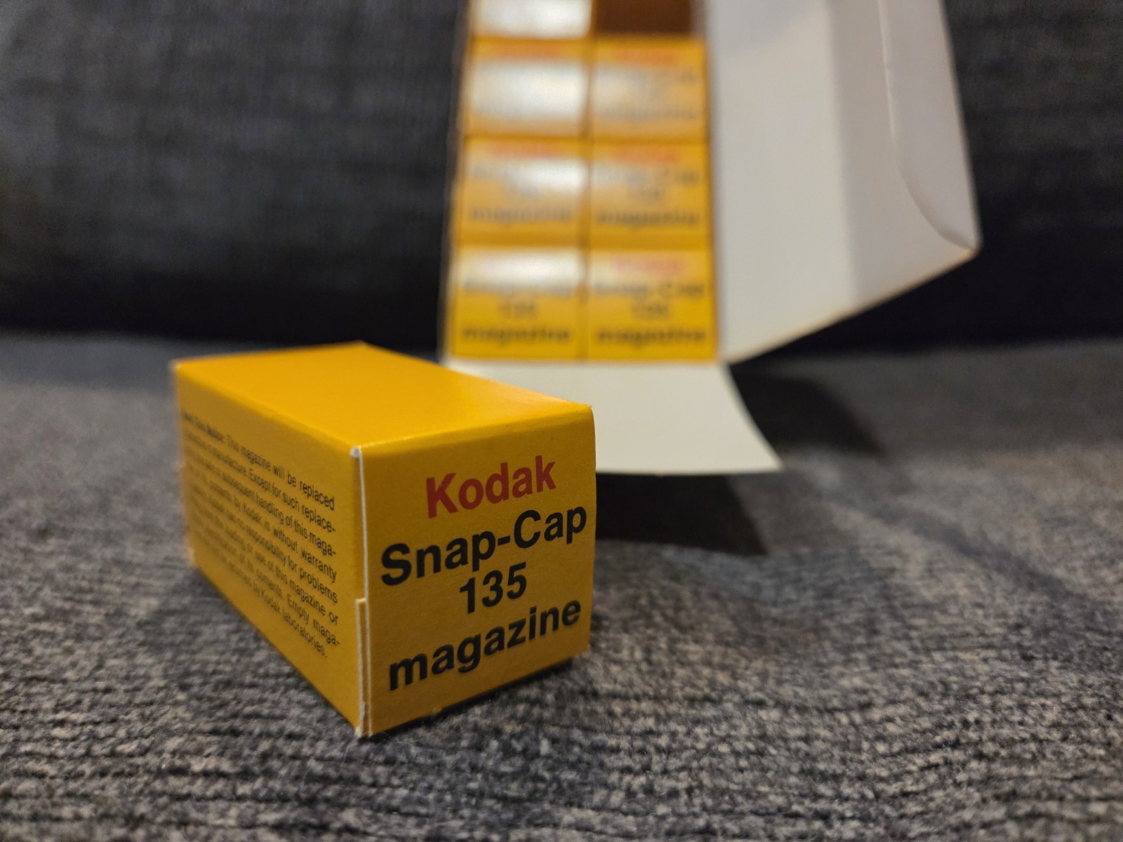 Vintage Kodak Snap-Cap 135 Magazines Lot of 9 – Sealed
