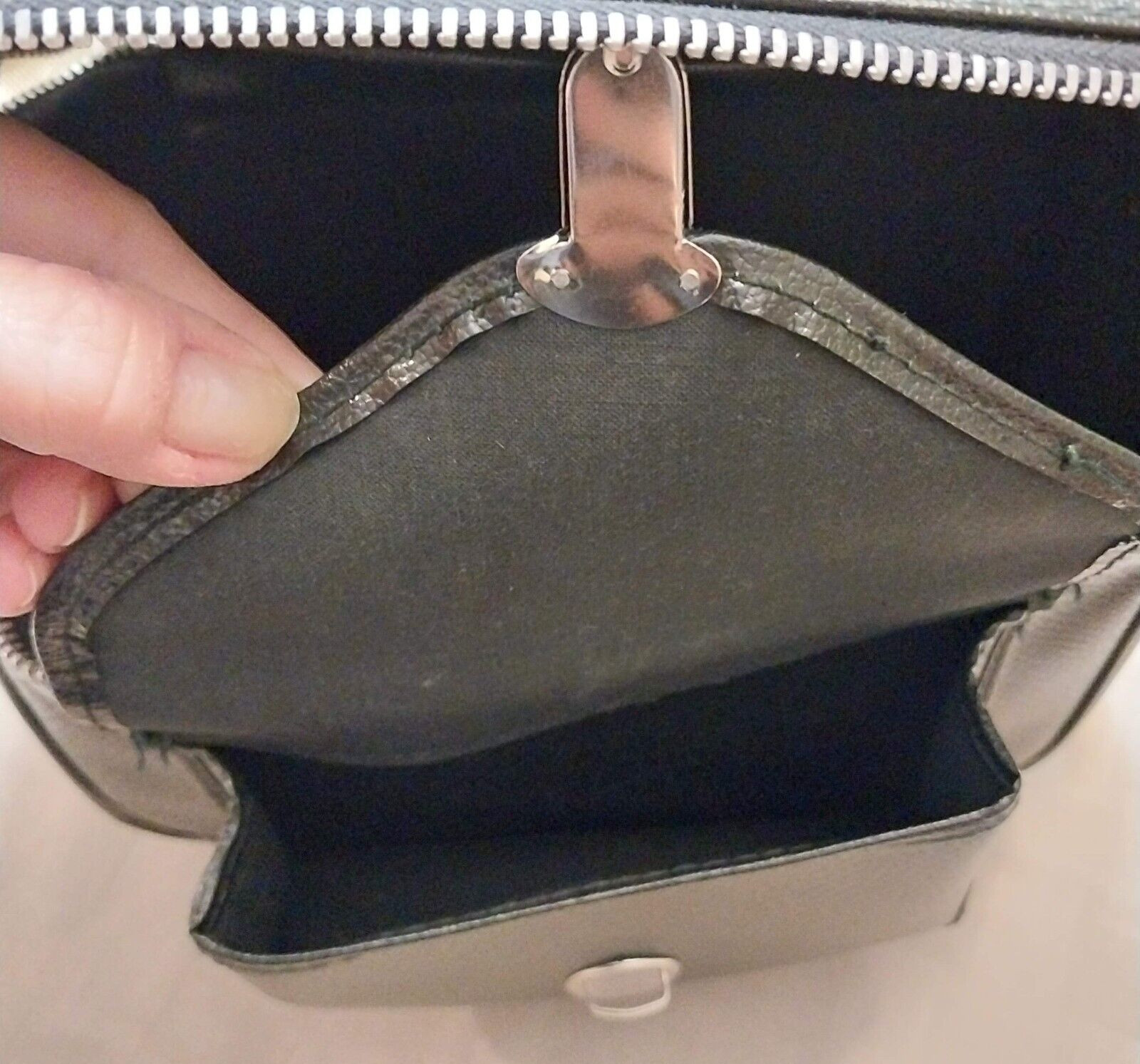 Vintage Camera Bag Case Black. Made in Japan