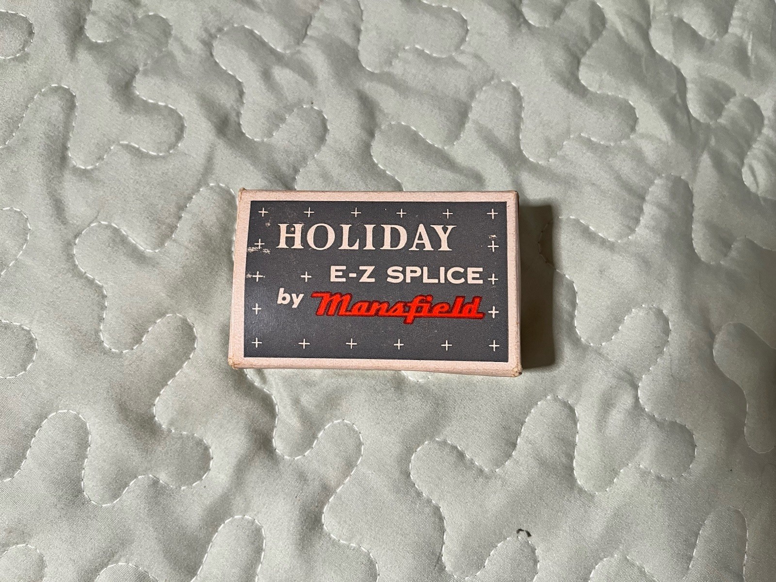 Vintage Holiday E-Z Splice by Mansfield 8mm Film Cutter & 40 Kodak Presstapes