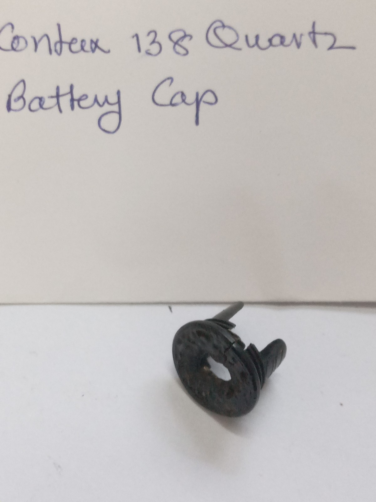 Contax 138 Quartz Battery Cap Original Used Spare Part