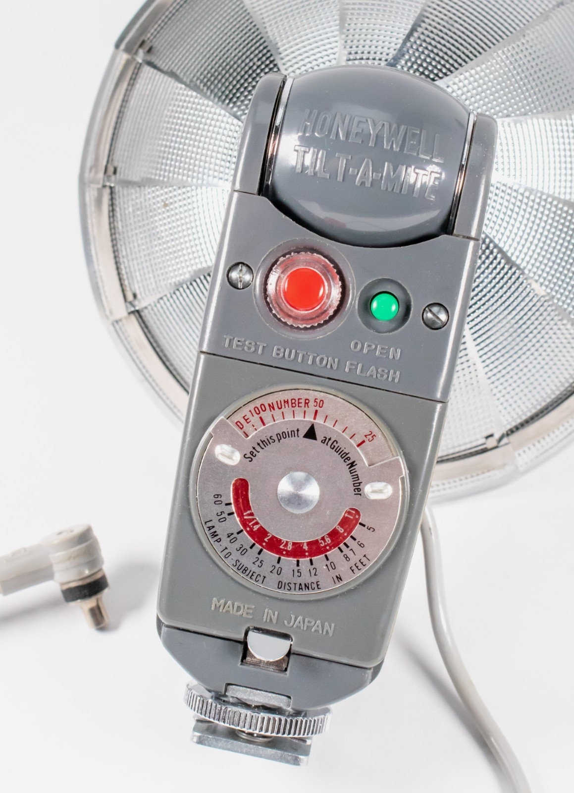 Vintage Camera Equipment Honeywell Tilt-A-Mite Camera Flash Unit Collapsible Fan