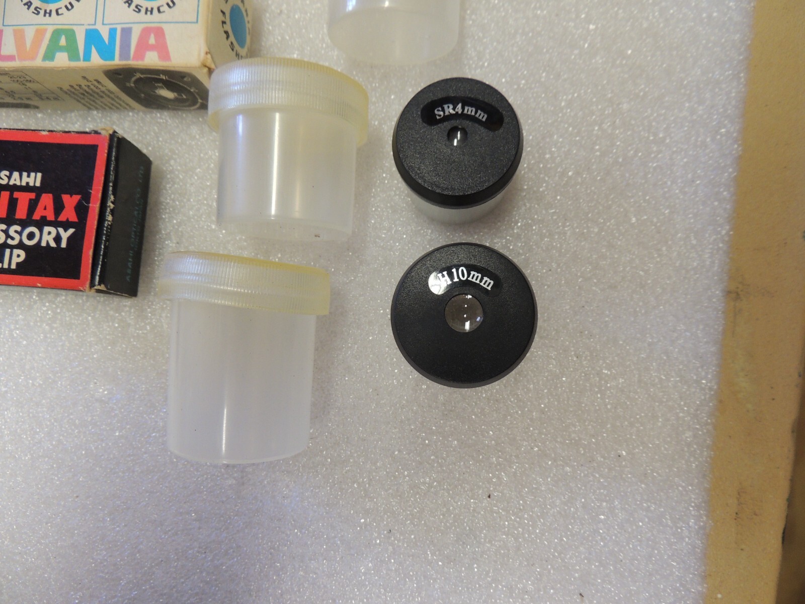 lot vintage photography supplies U N Auto Cleaner Lens papers film tubes filters