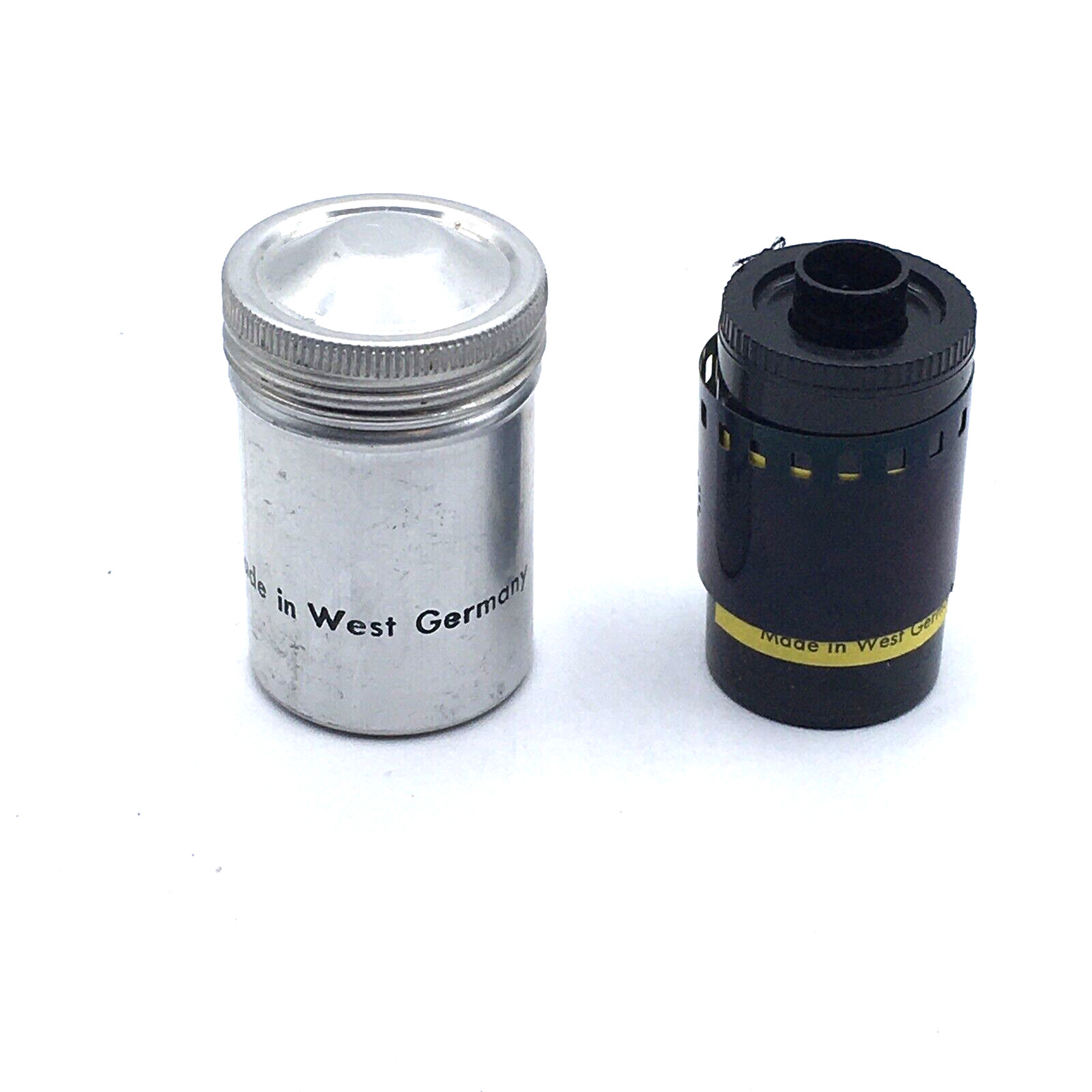 Vtg 35 mm Color Reversal 20 Exposure Film In Aluminum Canister W Germany Expired