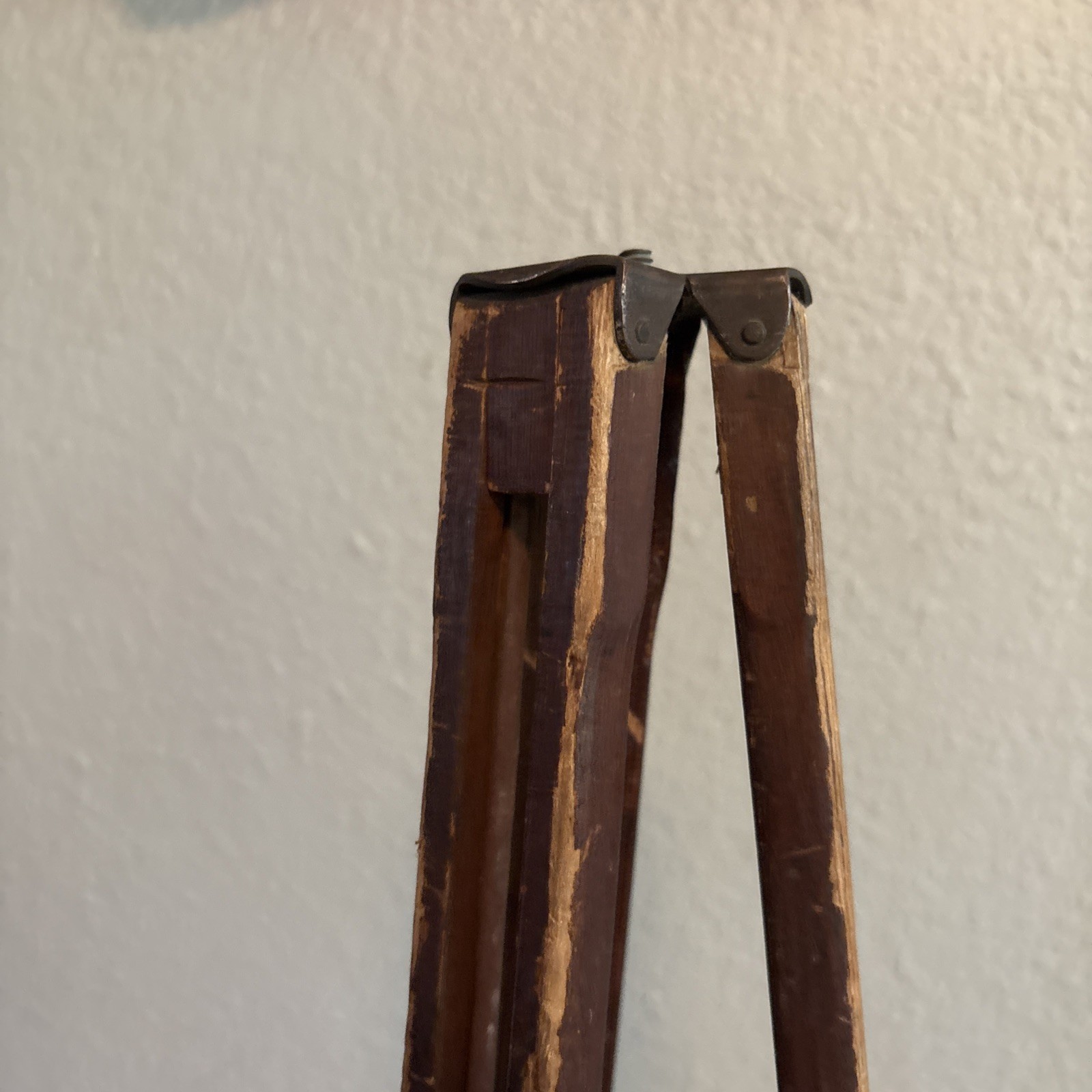 Extendable Antique Wooden Camera Tripod by Sunart Photo Company – Special No. 1