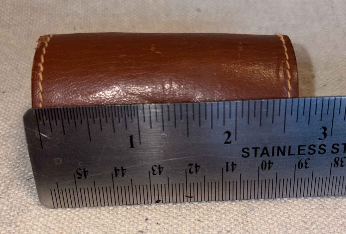 Original Kern Paillard Leather LENS CASE Switzerland