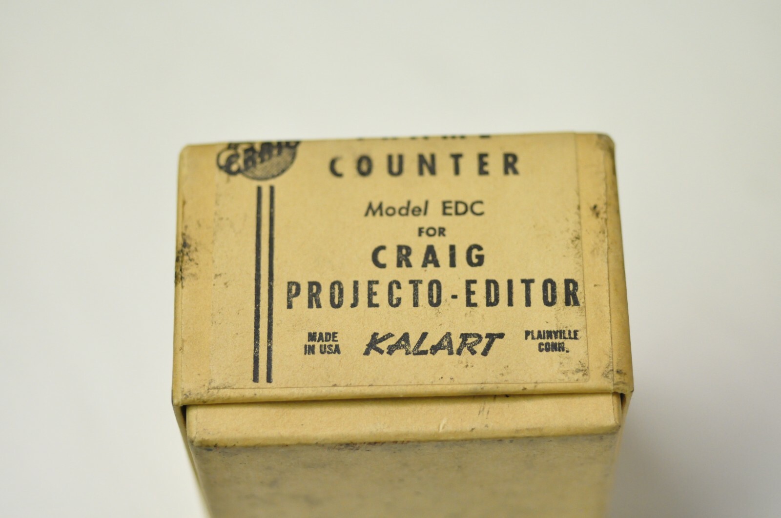 Craig model EDC frame counter. New old stock.