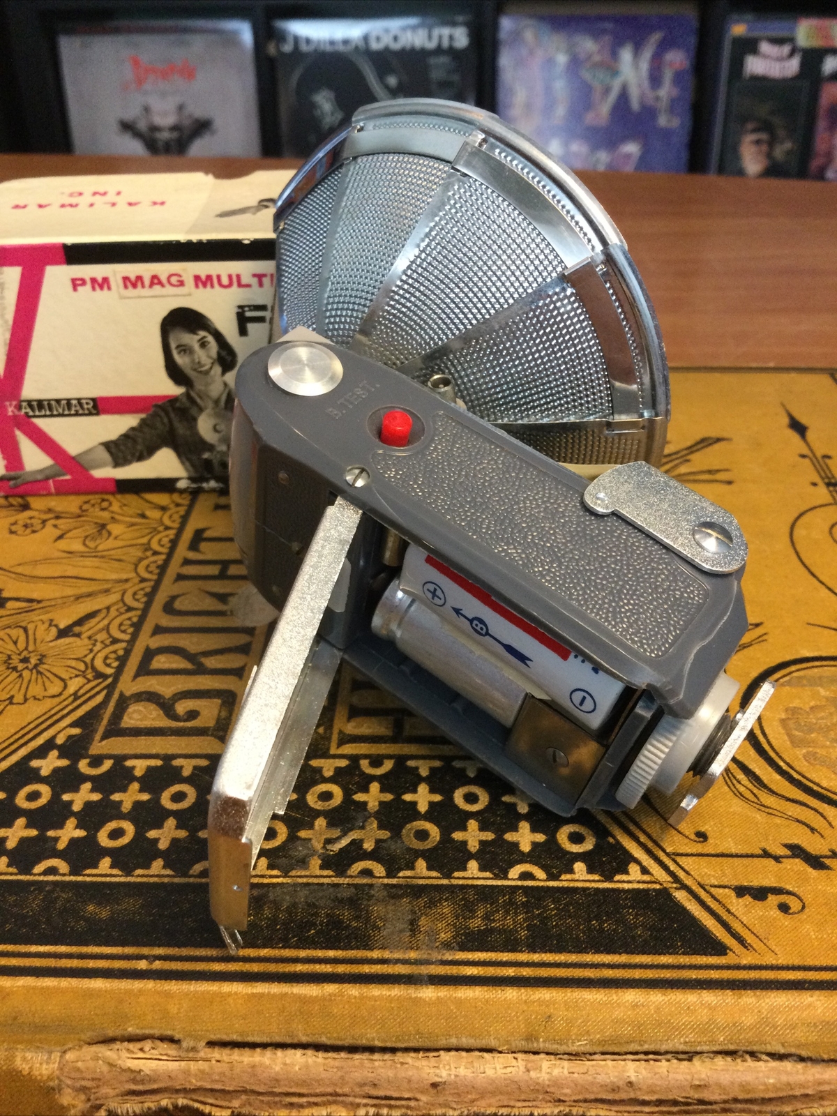 Vintage Kalimar PM MAG Multi-Bounce BC Flash Gun