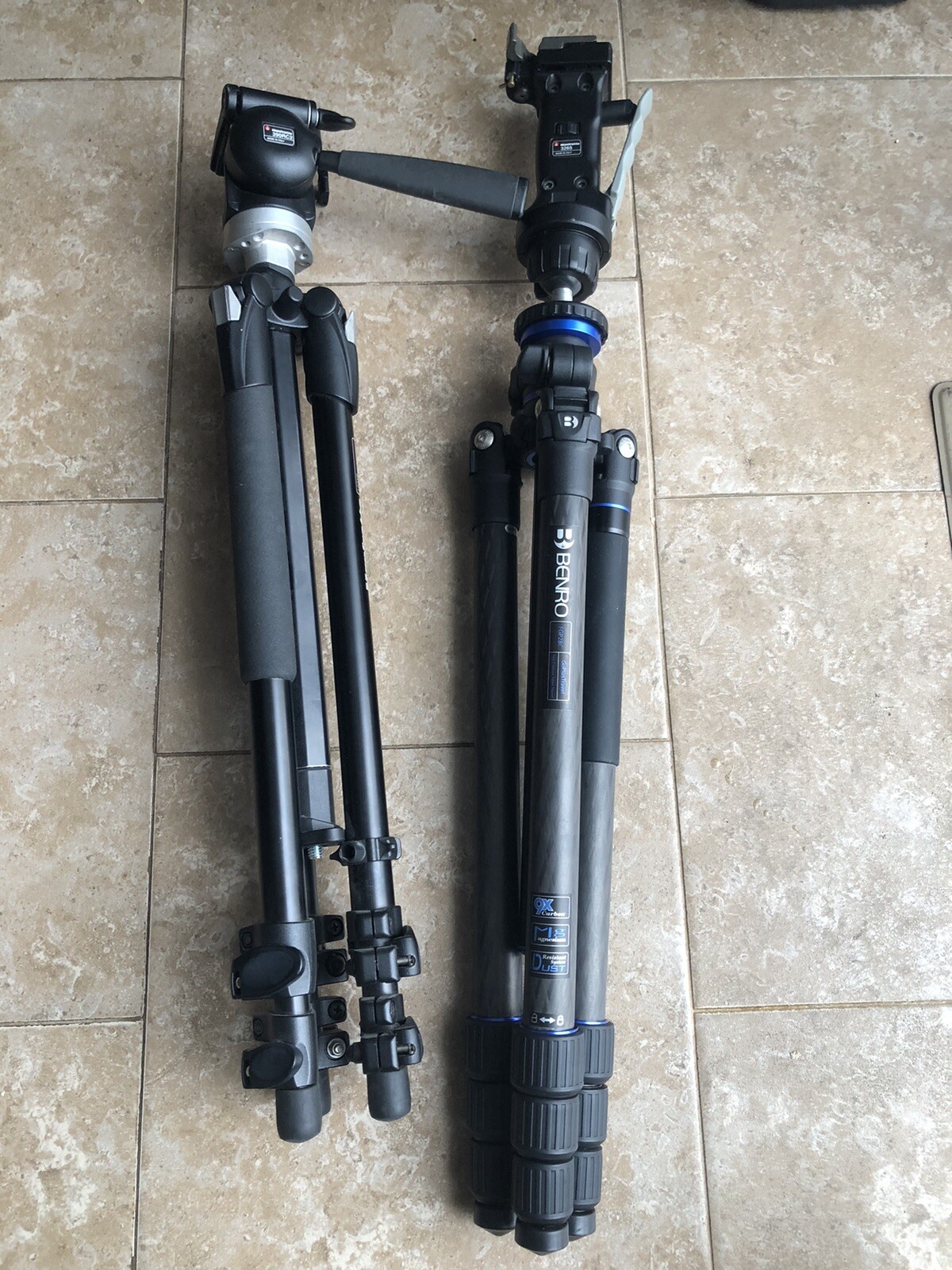 Manfrotto 190XB Benro FGP 28C Tripods for Nikon canon Leica Sony Minolta