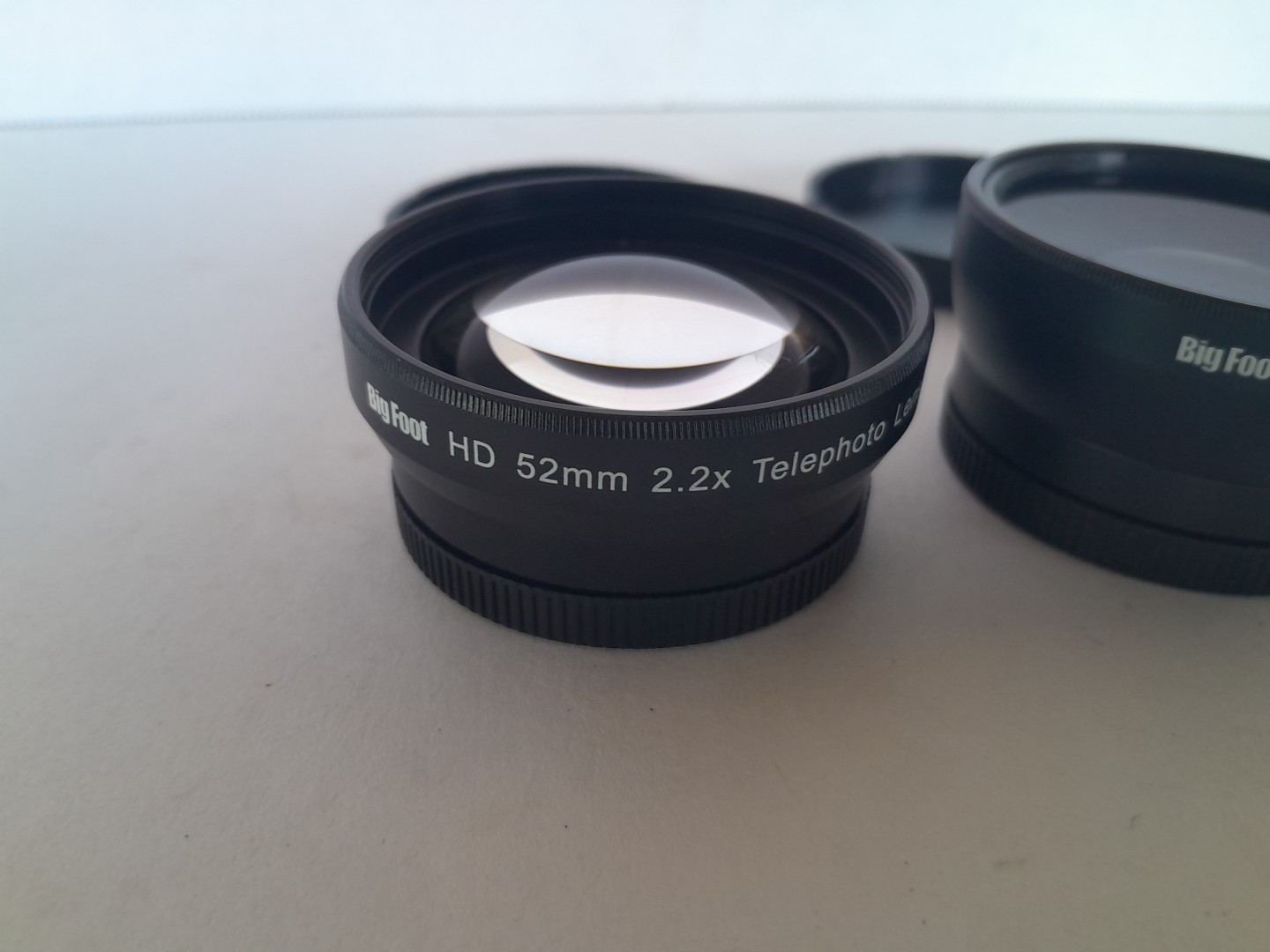 Big Foot 52mm Camera Lenses HD 0.43x & 2.2x JAPAN Wide Angle / Telephoto Lens