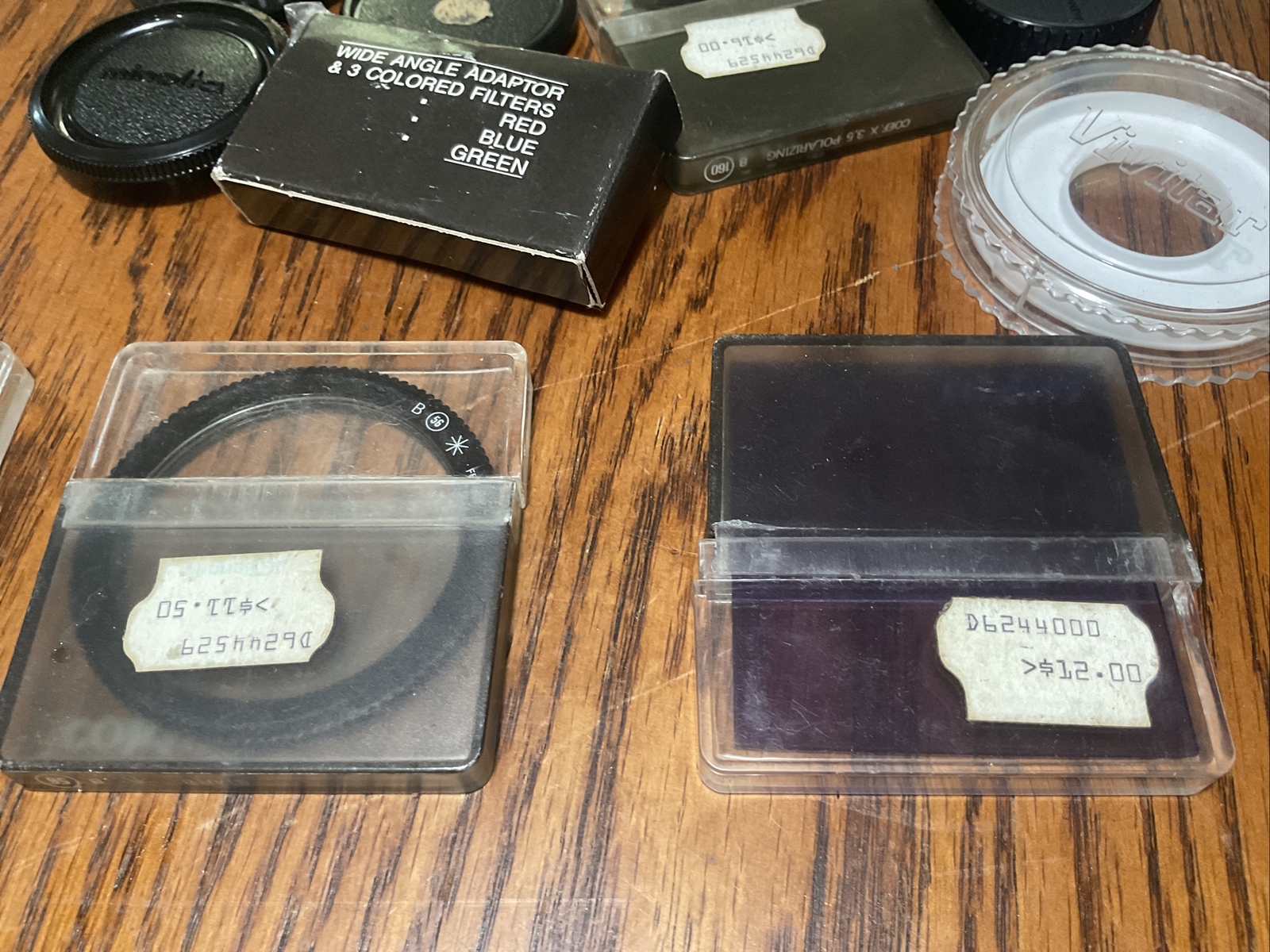 Lot of Camera Accessories Adaptors Various Lens Filters Covers