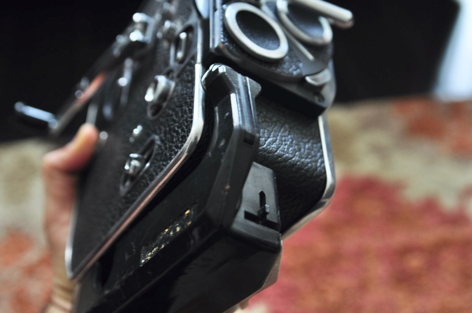 Bolex hand grip for Bolex H16 And H8 Cameras With Round Base