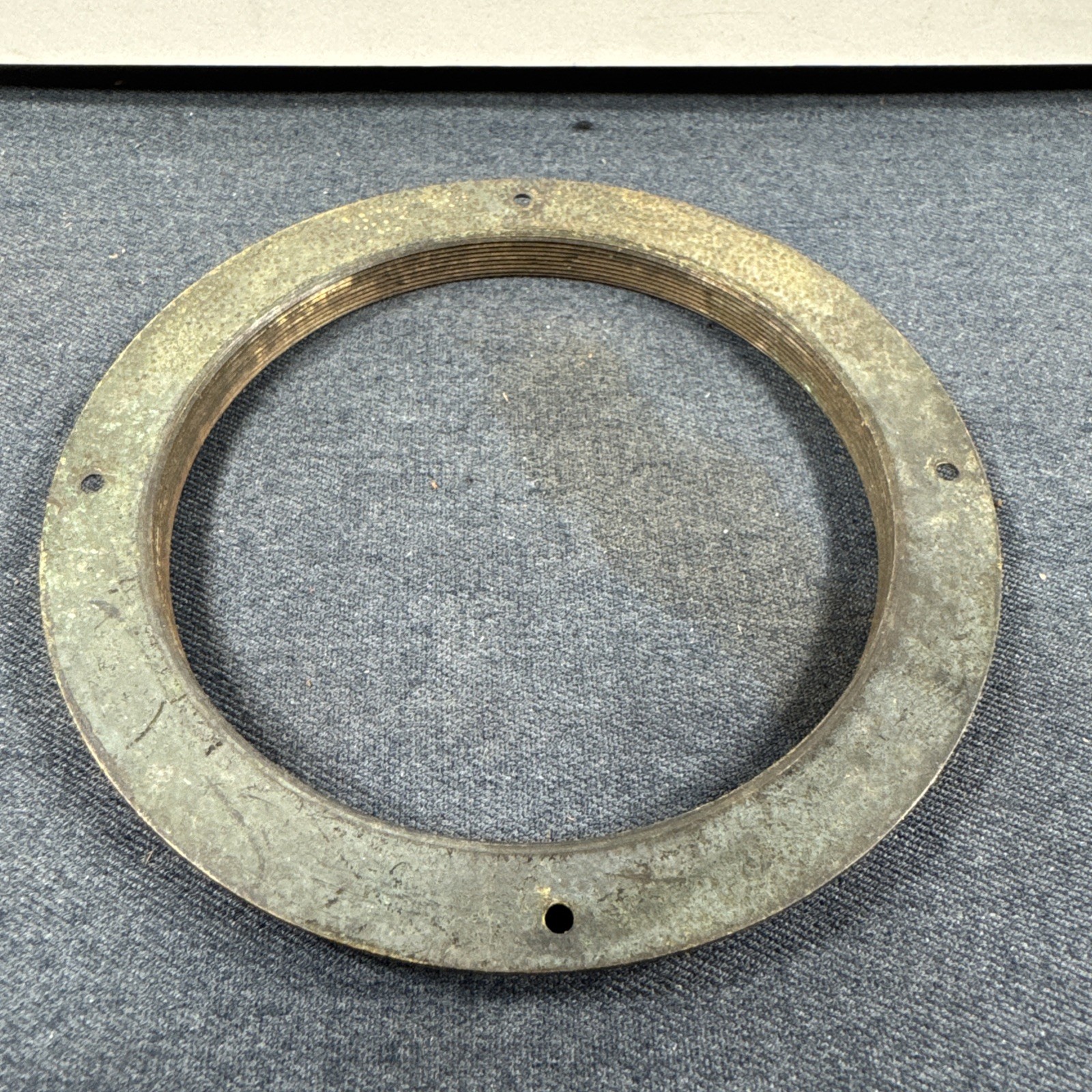 75.5mm Bass Lens Mounting Flange for Antique Lens and Wood Camera – 7