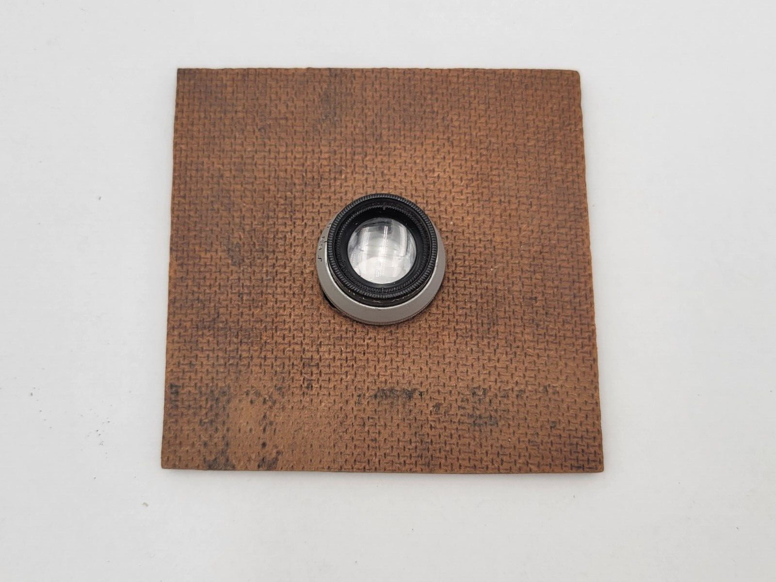 Anastigmat Series C Enlarging Lens F:6.3 on 4″ Lens Board Vintage Film Accessory