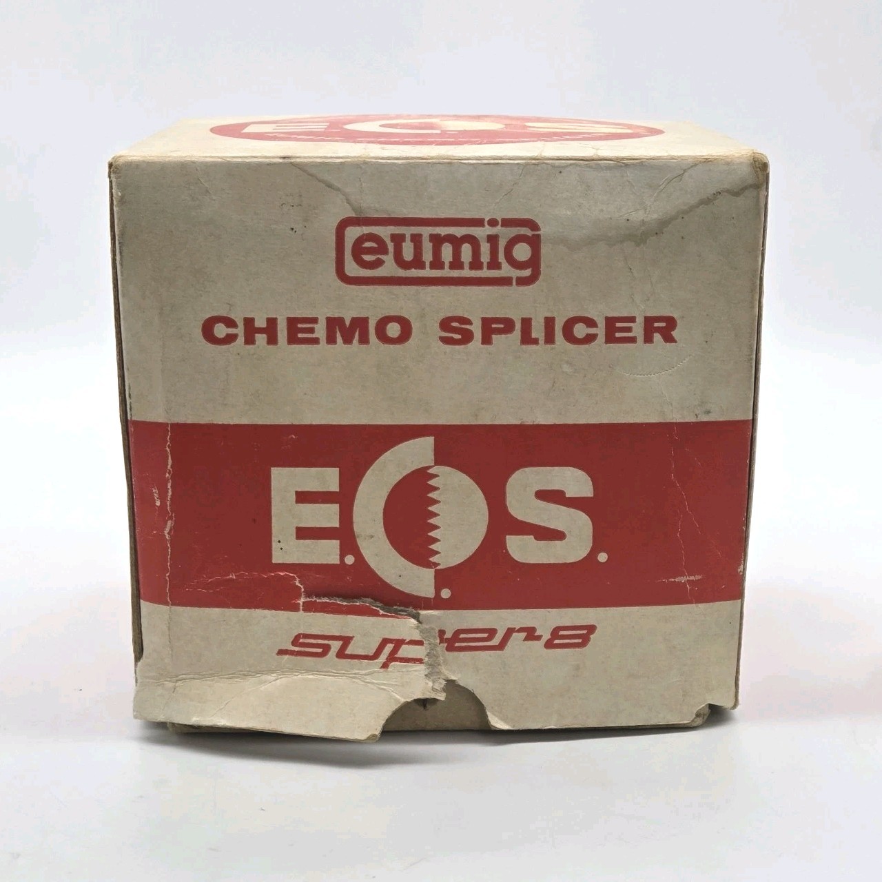 EUMIG Chemo Splicer ECS Super 8 Film Z01 Instructions Box Austria VTG