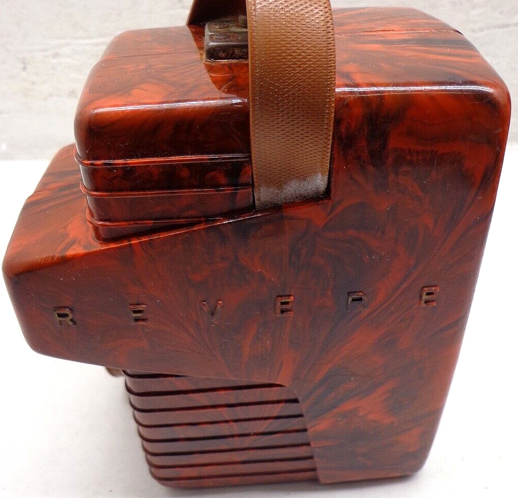 Revere 8 Model B-61 8mm Movie Camera Bakelite CASE ONLY! – FREE SHIPPING!!!
