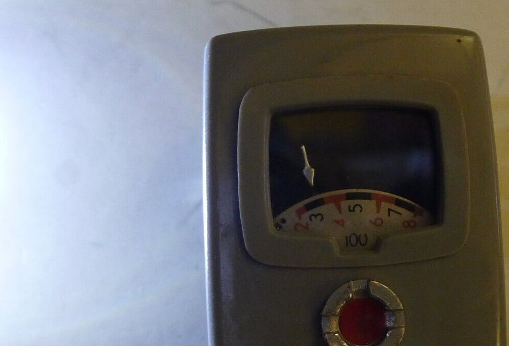 Polaroid Shoe Mount GE Exposure Light Meter Type PR-23 – WORKS