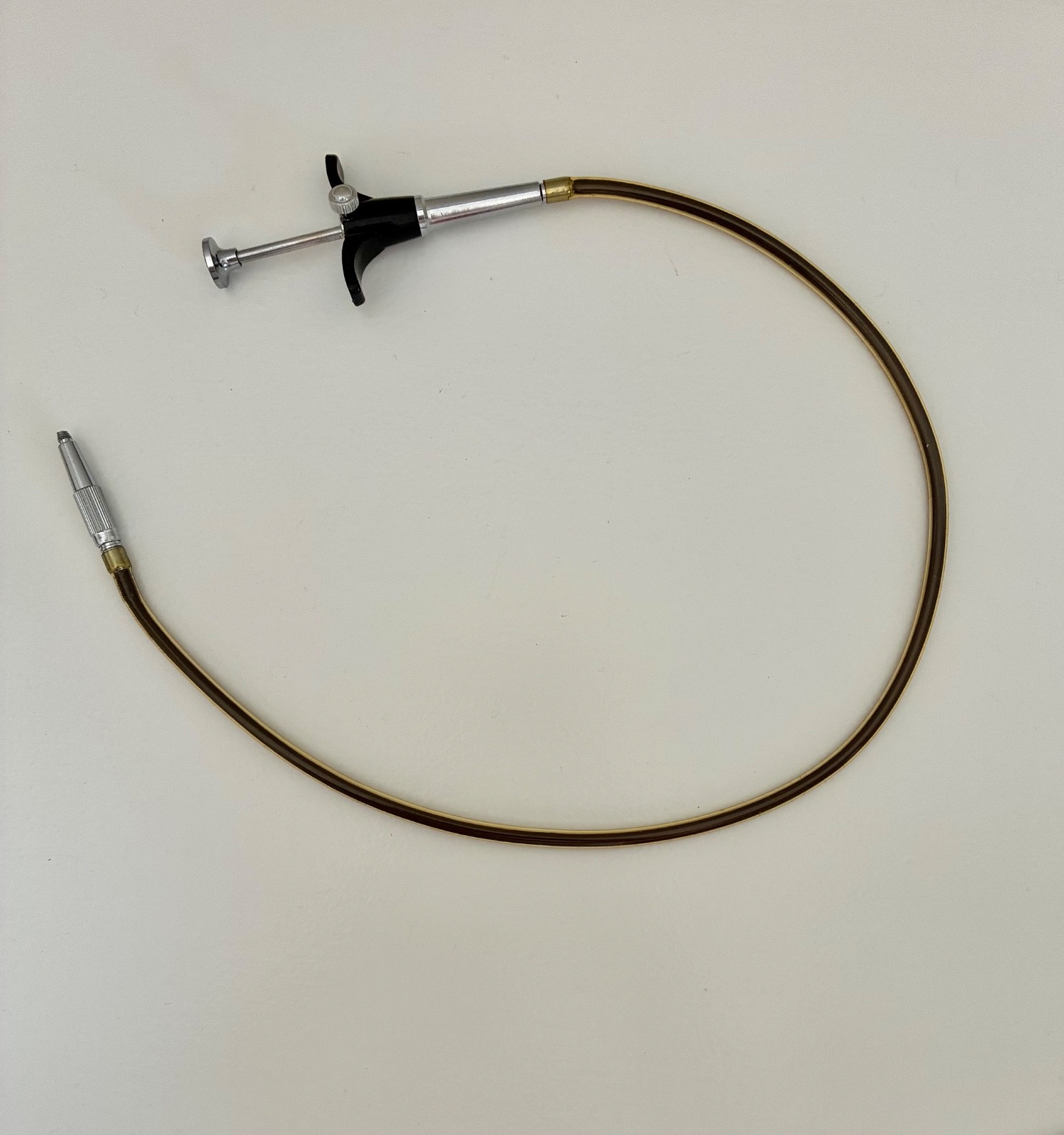 Vintage Mechanical Cable Release for Film Camera Made in Japan 1983, 21″ Length