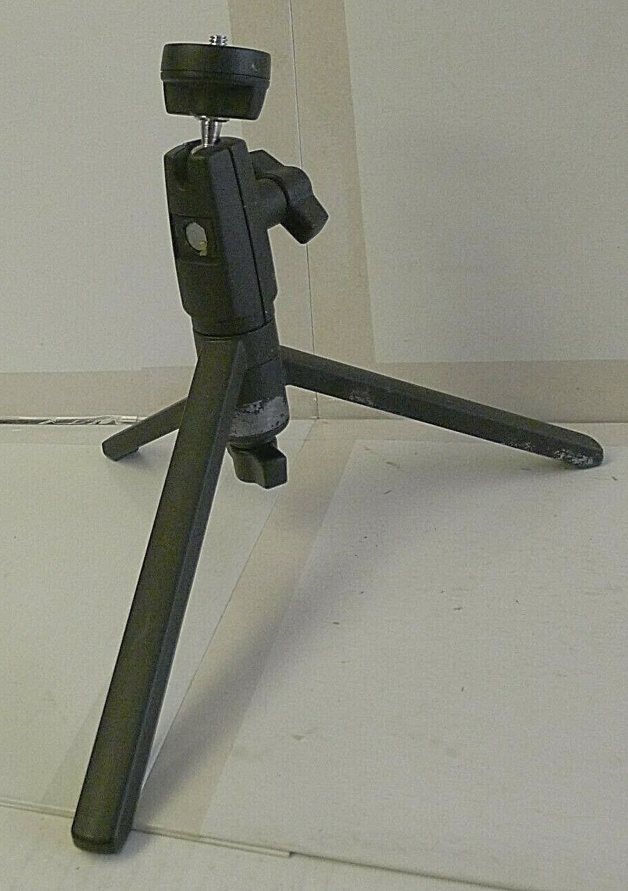 Polaroid Instant Film Camera Table Top Tripod, Case & Instruction Manual