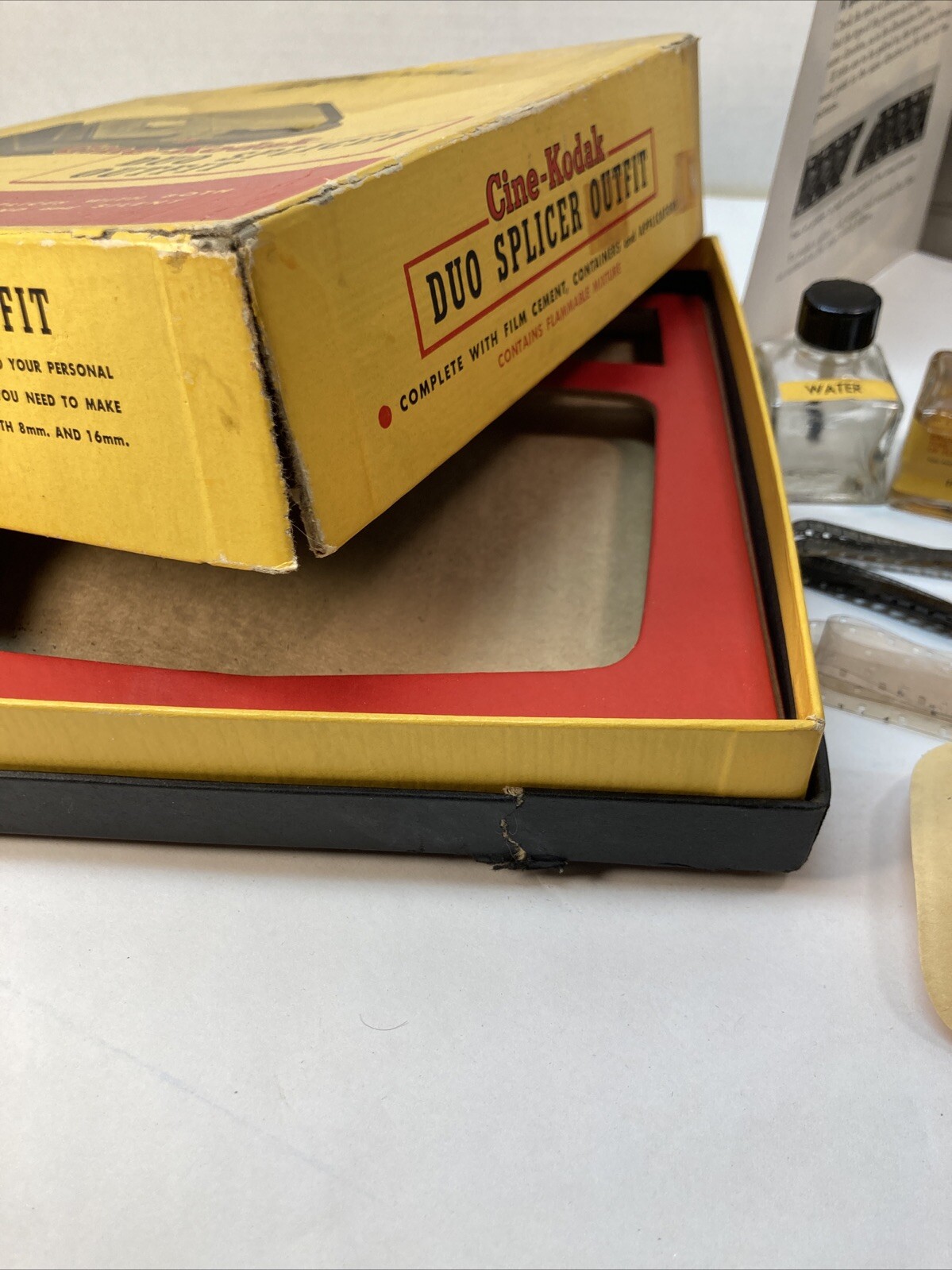 Cine-Kodak Duo Splicer Outfit for 8mm & 16mm Sound & Silent Film, Vintage