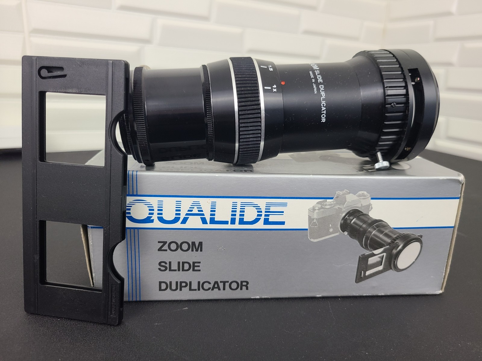 Vintage Qualide Zoom Slide Duplicator for 35mm slides