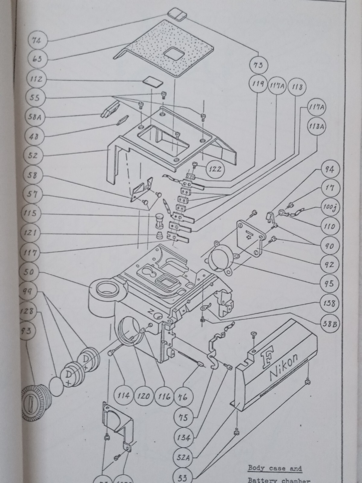 Rare Nikon F Photomic – T N Finder Repair Manual Technicians Manual Japan