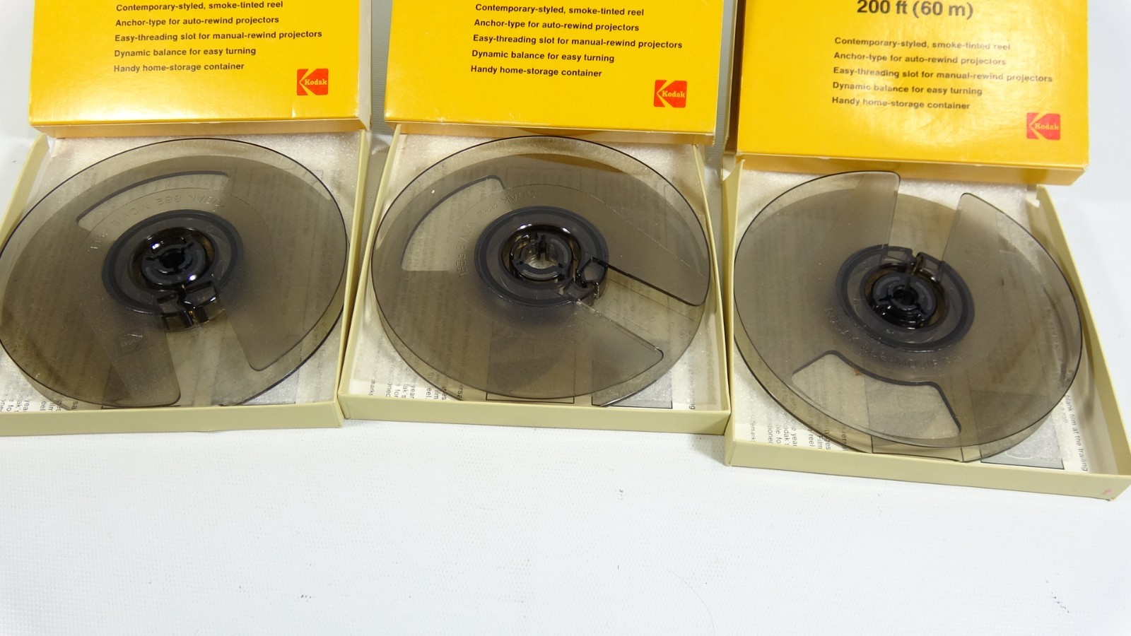 5 Kodak 882 Super 8mm and 8mm Movie Reals
