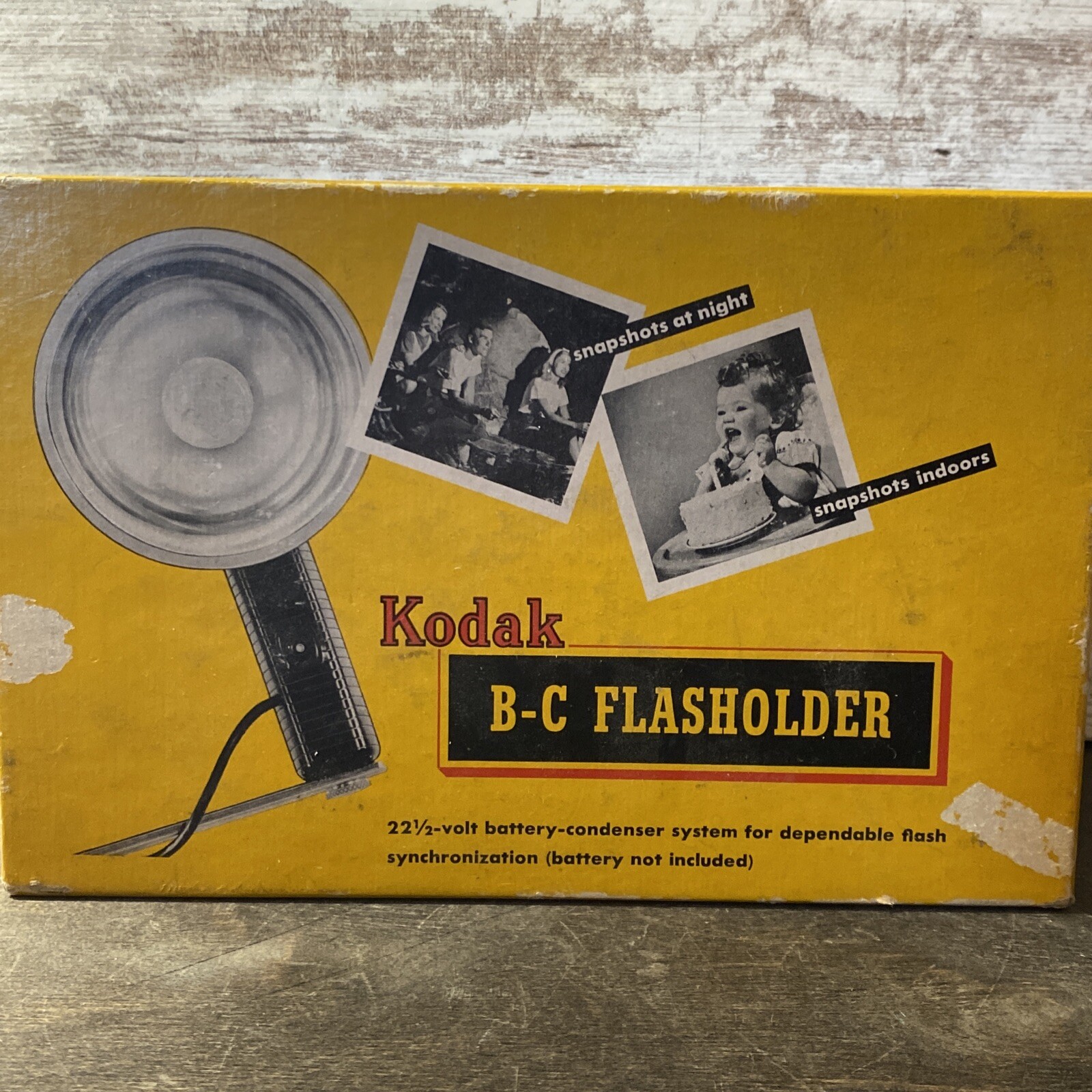Vintage Kodak BC Flasholder Original Box Flashguard Complete. Photography￼