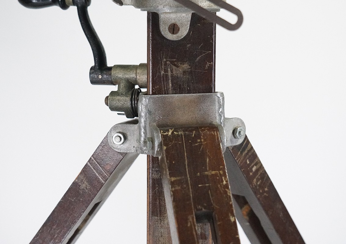 AGFA ANSCO WOODEN TRIPOD WITH PLATFORM HEAD, VINTAGE CAMERA/227463