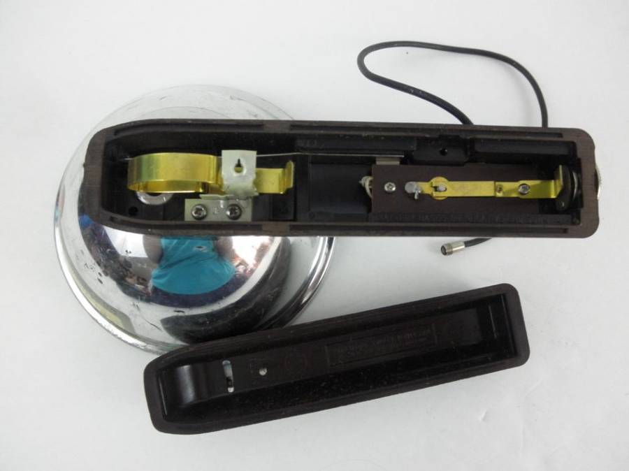 VTG Kodaklite Flasholder Brown Bakelite Lumaclad Reflect Camera Cable Clean